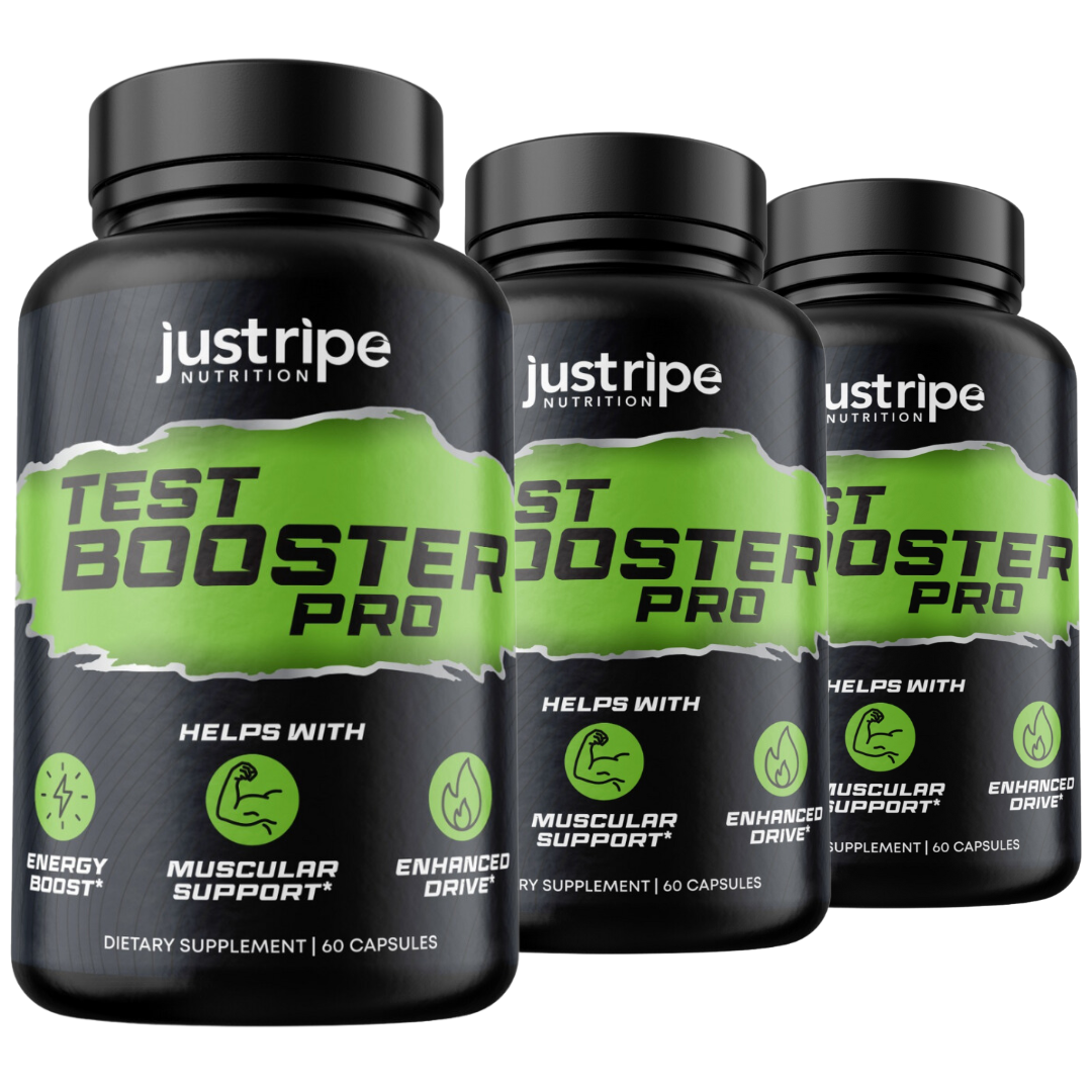 3 Pack TestBooster Pro Capsules Male Enhancement - Performance for Men- 60ct